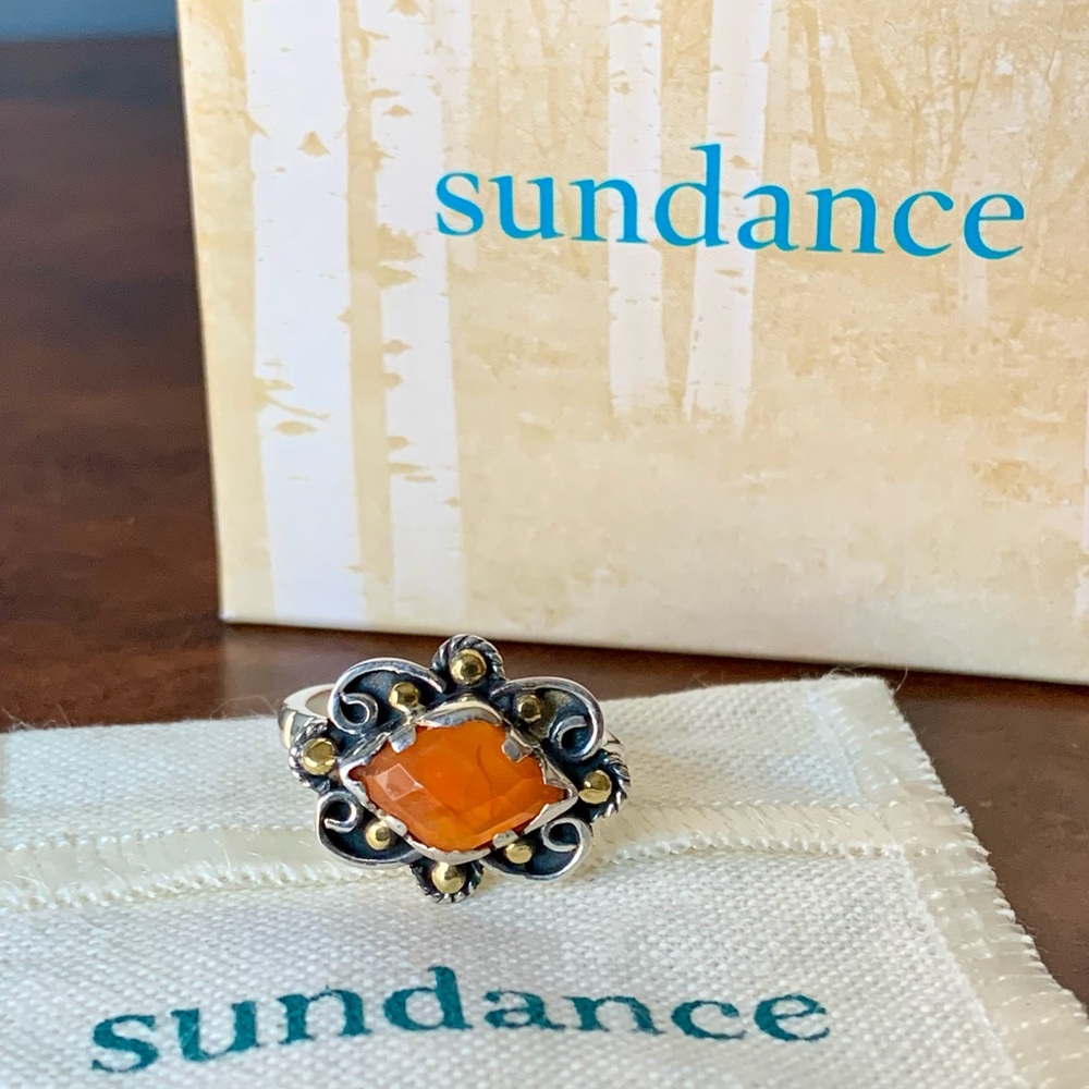 SUNDANCE CARNELIAN RING